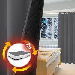 Sunicol Gardine Thermovorhang Kälteschutz Blickdichte Vorhänge günstig online kaufen