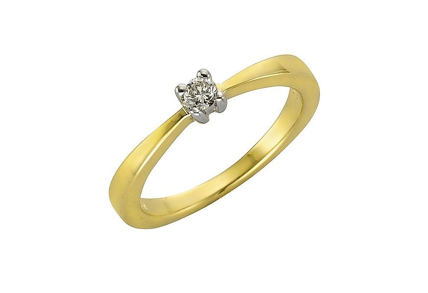 Diamonds by Ellen K. Fingerring 375/- Gold Brillant 0,10ct. günstig online kaufen