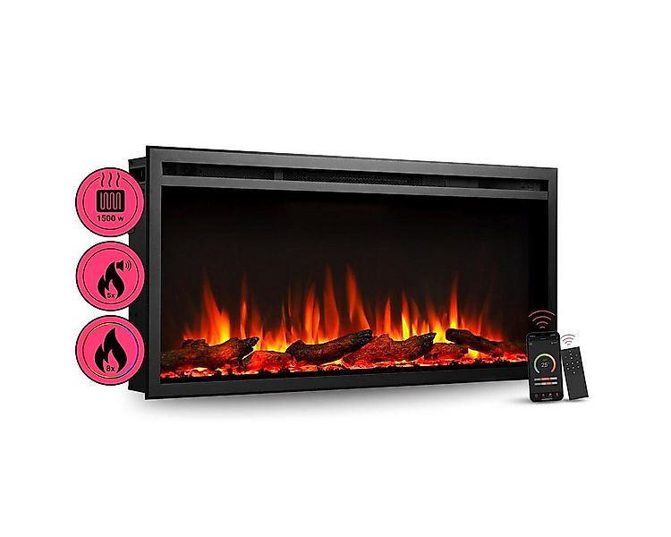 Balderia Elektrokamin Elektrokamin BALDERIA Atalanta 40 - Einbaukamin - Sch günstig online kaufen