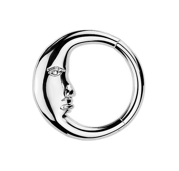Taffstyle Nasenpiercing Septum Piercing Ohrpiercing Scharnier Halbmond Silb günstig online kaufen