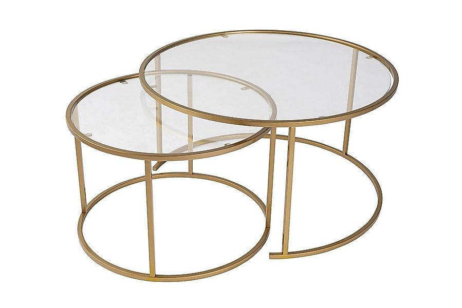 Skye Decor Couchtisch 100% TEMPERED GLASS und METAL, 80 cm - 60 cm, NRD110 günstig online kaufen