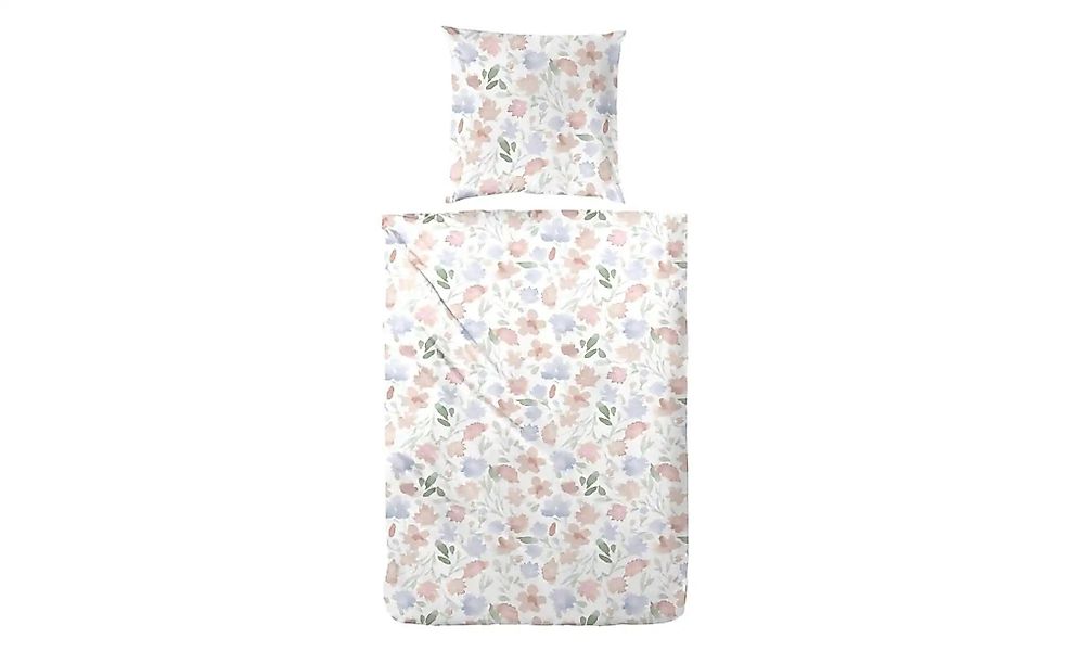 Primera Bettwäsche "Perkal Bettwäsche Tante Ida" 2 Stk. mit floralem Dessin günstig online kaufen