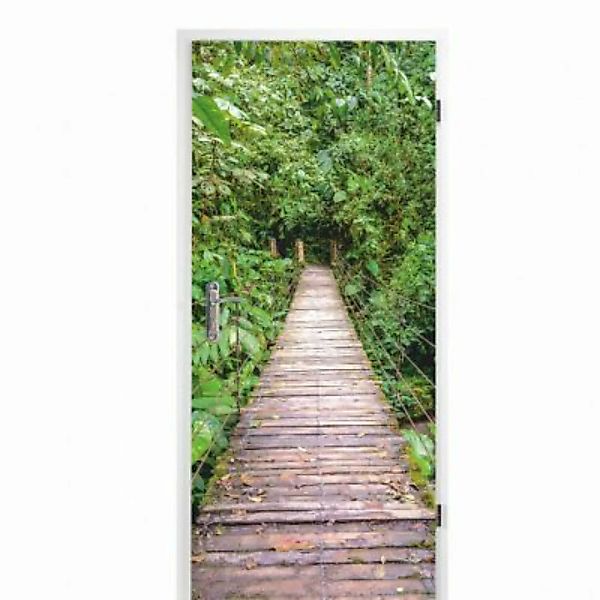 nikima Türbild TB-07 selbstklebendes Türbild – Hängebrücke (16,66 €/m²) Kle günstig online kaufen