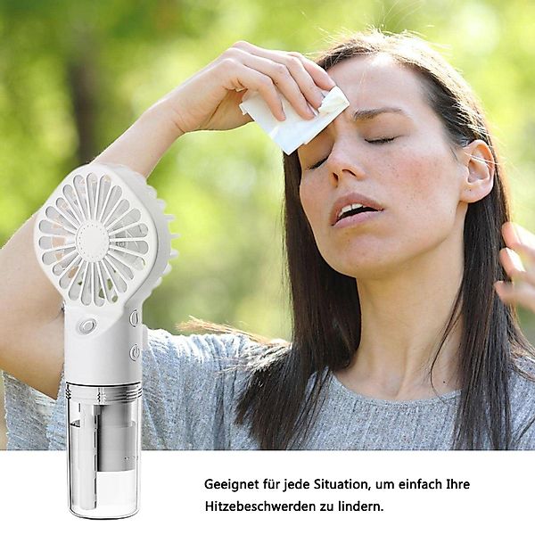 Coonoor Handventilator Tragbarer Sprühventilator, 2-in-1 Sprühventilator günstig online kaufen