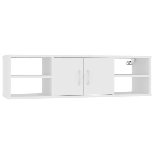 vidaXL Wandregal, Regal Weiß 102x30x29 cm günstig online kaufen