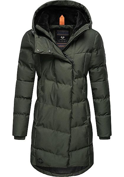 Ragwear Wintermantel Pavla stylischer Winterparka mit Teddyfutter und Kapuz günstig online kaufen