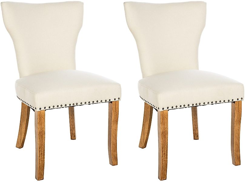 CLP Esszimmerstuhl Zadar (2er Set), Stoffbezug günstig online kaufen