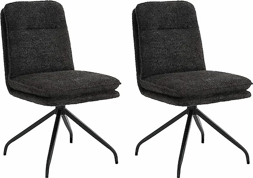 Home affaire Esszimmerstuhl »Valencia«, (Set), 2 St., Boucle, verschiedene günstig online kaufen