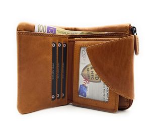 JOCKEY CLUB Geldbörse kompaktes echt Leder günstig online kaufen
