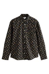 Next Langarmhemd Langärmeliges Hemd mit Weihnachtsmotiv günstig online kaufen