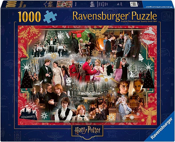 Ravensburger Puzzle Harry Potter - Ferien in Hogwarts, 1000 Puzzleteile, Ma günstig online kaufen
