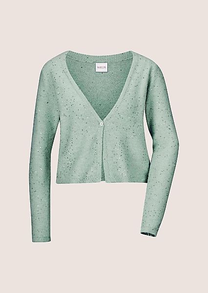 MADELEINE Strickjacke "Strickjacke Kurze Strickjacke mit Pailletten-Glanz" günstig online kaufen
