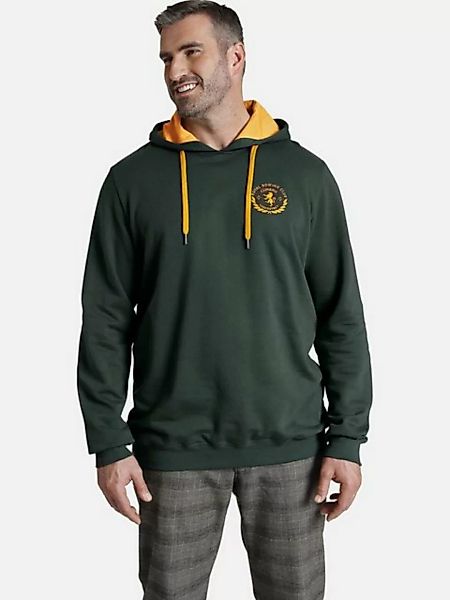 Charles Colby Kapuzensweatshirt EARL TODD mit farbigem Kapuzenfutter günstig online kaufen