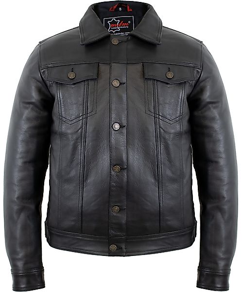 MDM Lederjacke Herren Echtleder Jacke im günstig online kaufen