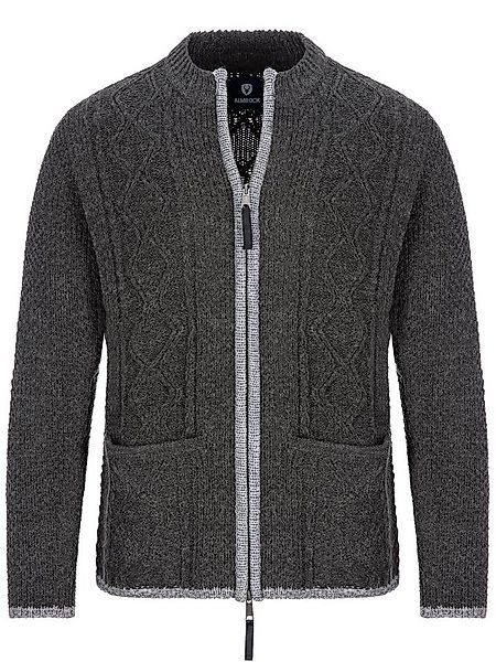 Almbock Trachtenstrickjacke Strickjacke Chris (1-tlg) anthrazit-grau günstig online kaufen