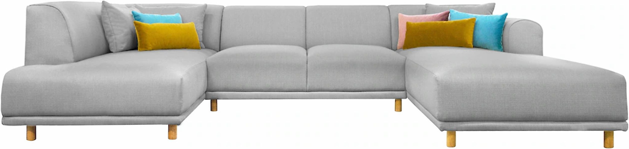 OTTO home Wohnlandschaft "Maroon U-Form" in skandinavischem Design, mit los günstig online kaufen