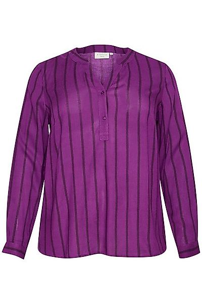 KAFFE Curve Langarmbluse Langarm-Bluse KCsida Große günstig online kaufen