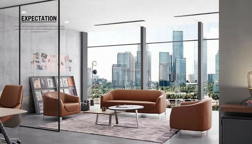 JVmoebel Sofa Sofagarnitur 3+1+1 Sitzer Design Couch Polster Sofas Modern, günstig online kaufen