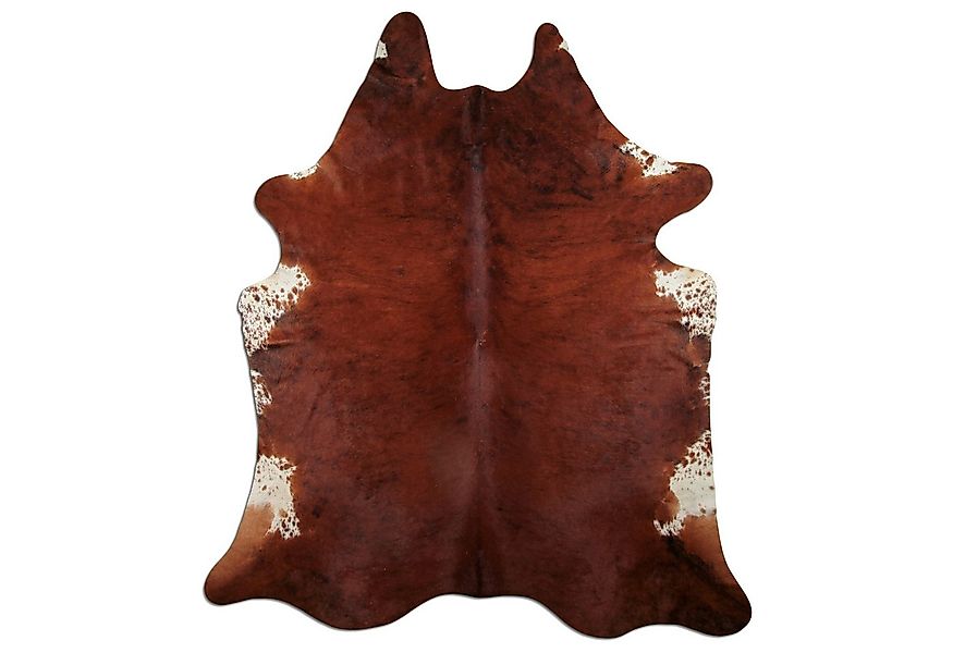 Livorio Fellteppich - exotischer weißer Bauch / exotic white belly, Kuhfell günstig online kaufen