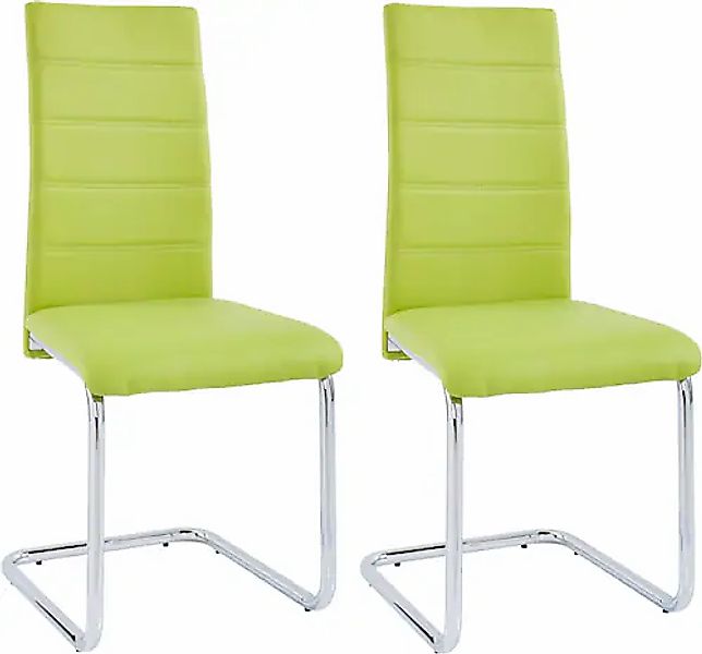 INOSIGN Freischwinger »Adora« (Set) 4 Stk.(2 oder 4 Stück) Bezug in Kunstle günstig online kaufen