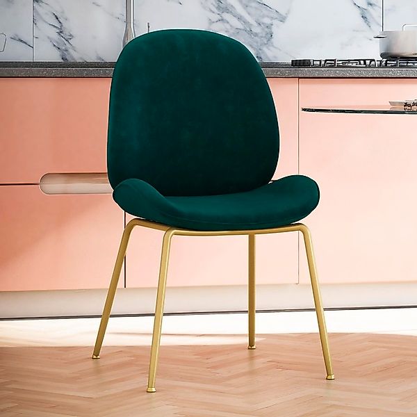 CosmoLiving by Cosmopolitan Esszimmerstuhl »Astor«, 1 St., Veloursstoff, Si günstig online kaufen