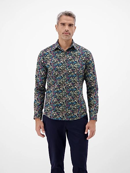 LERROS Langarmhemd "Modisches Poplinhemd für Herren" günstig online kaufen