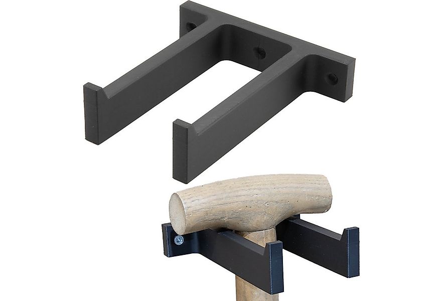 TSB Werk Werkzeughalter Wandhalter Gartengeräte Schaufel Spaten Hake, 2-tlg günstig online kaufen