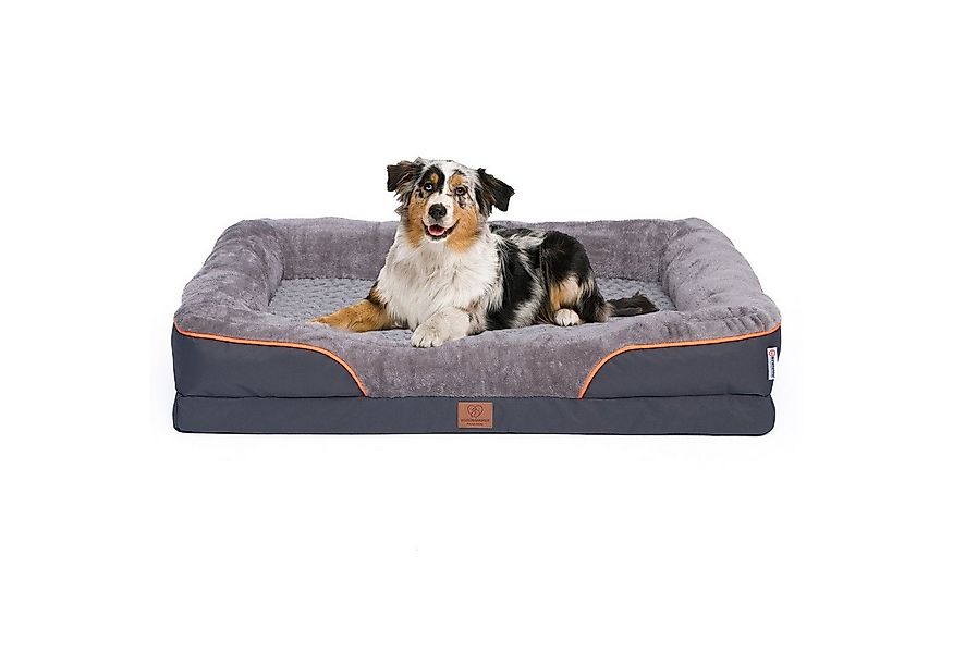 Warenhammer Tierbett Orthopädisches Premium Hundebett, flauschig weich, Abn günstig online kaufen