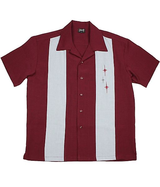Steady Clothing Kurzarmhemd Three Star Panel günstig online kaufen