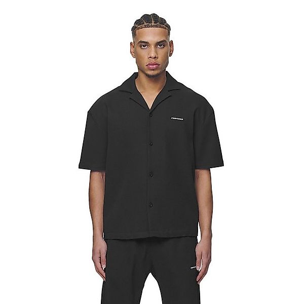 Pegador Henleyshirt Troy Plissee Summer Shirt,schwarz günstig online kaufen