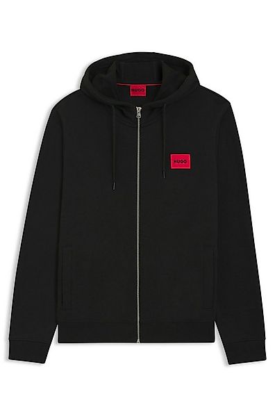 HUGO Kapuzensweatjacke Daple Kapuze mit Kordelzug, Regular Fit, HUGO Weblab günstig online kaufen