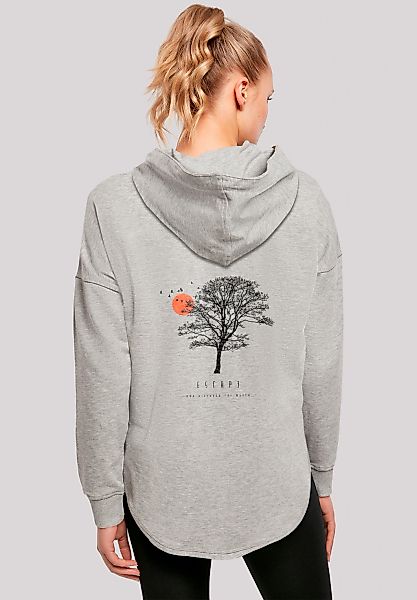 F4NT4STIC Kapuzenpullover "Oversize Escape Discover the World Tree Birds", günstig online kaufen