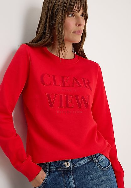 Cecil Sweatshirt, mit Wording Artwork günstig online kaufen