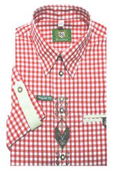 OS Trachten Trachtenhemd TH-0102 Stickerei Krempelarm günstig online kaufen