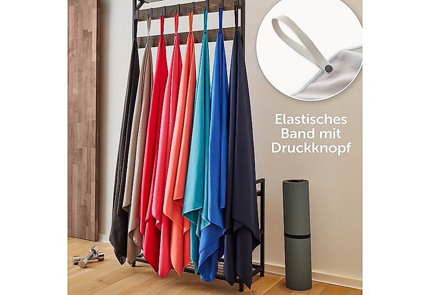 Blumtal Handtuch Fitness Handtuch im 2er Set, Mikrofaser Sporthandtuch Fitn günstig online kaufen