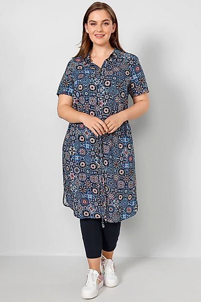 Janet & Joyce Jerseykleid Midikleid Alloverdruck günstig online kaufen