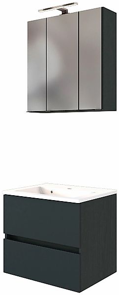 welltime Badmöbel-Set "Baabe" Set, 2 Stk. tlg. Breite 60 cm, Softclose-Funk günstig online kaufen