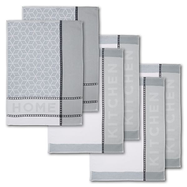Dyckhoff Geschirrtuch HOME / KITCHEN, Maße günstig online kaufen