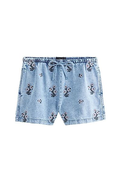 Next Jeansshorts Schlupf-Jeansshorts aus 100 % Baumwolle (1-tlg) günstig online kaufen