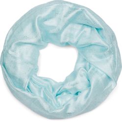 styleBREAKER Loop Seidiger Einfarbiger Loop Glitzer, günstig online kaufen