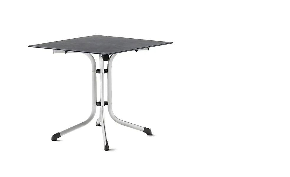 Sieger Klapptisch   ¦ grau ¦ Maße (cm): B: 80 H: 73 Garten > Gartenmöbel > günstig online kaufen