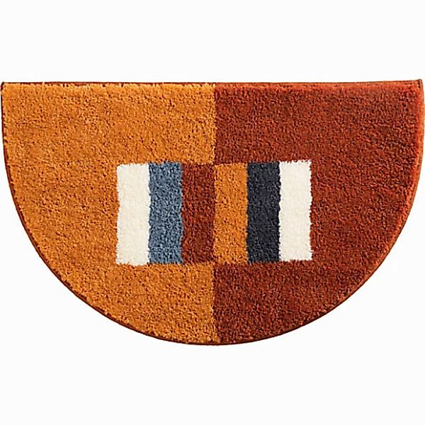 Erwin Müller Duschmatte Duschvorlage "Korfu" halbrund, günstig online kaufen