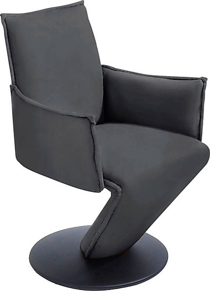 K+W Komfort & Wohnen Drehstuhl »Drive«, Leder CLOUD, Sessel mit federnder S günstig online kaufen