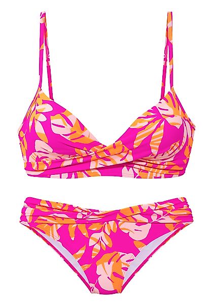 Vivance Triangel-Bikini mit modischer Wickeloptik günstig online kaufen