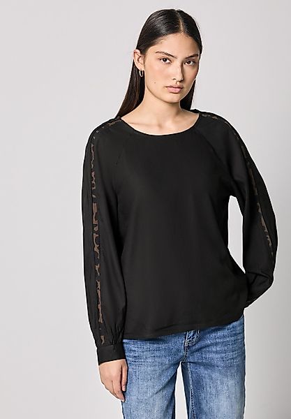 STREET ONE STUDIO Langarmbluse aus softer günstig online kaufen