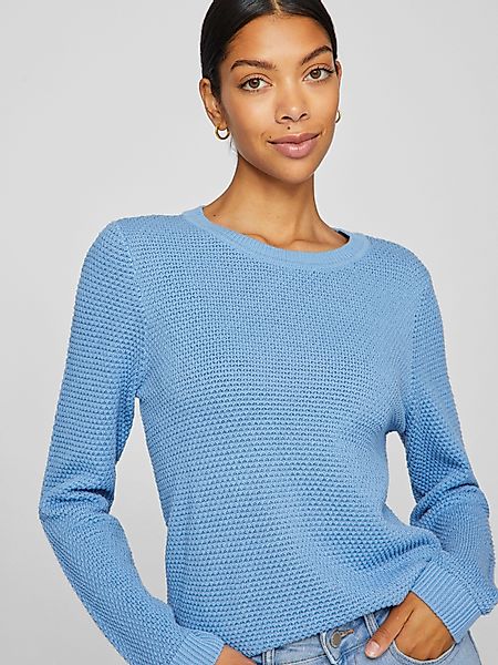 Vila Rundhalspullover VIDALO O-NECK L/S KNIT günstig online kaufen