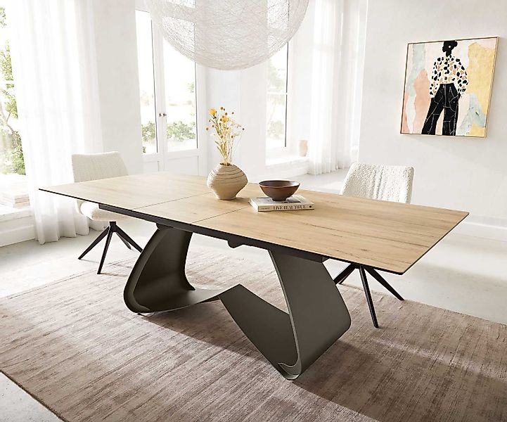 DELIFE Esstisch Edge, Keramik Laminam® Sabbia günstig online kaufen