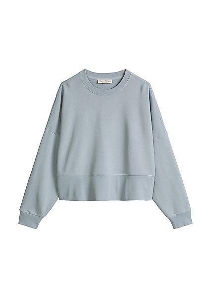 Marc OPolo Sweatshirt, relaxed fit mit recycelter Baumwolle, cropped günstig online kaufen