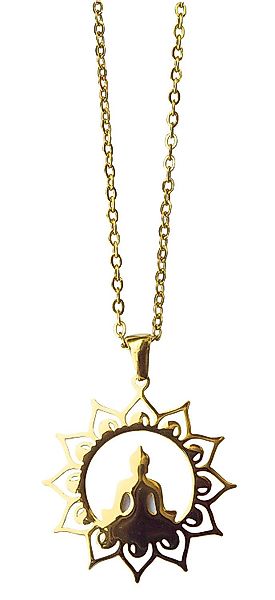 Saraswati Kette mit Anhänger Halskette "Buddha günstig online kaufen