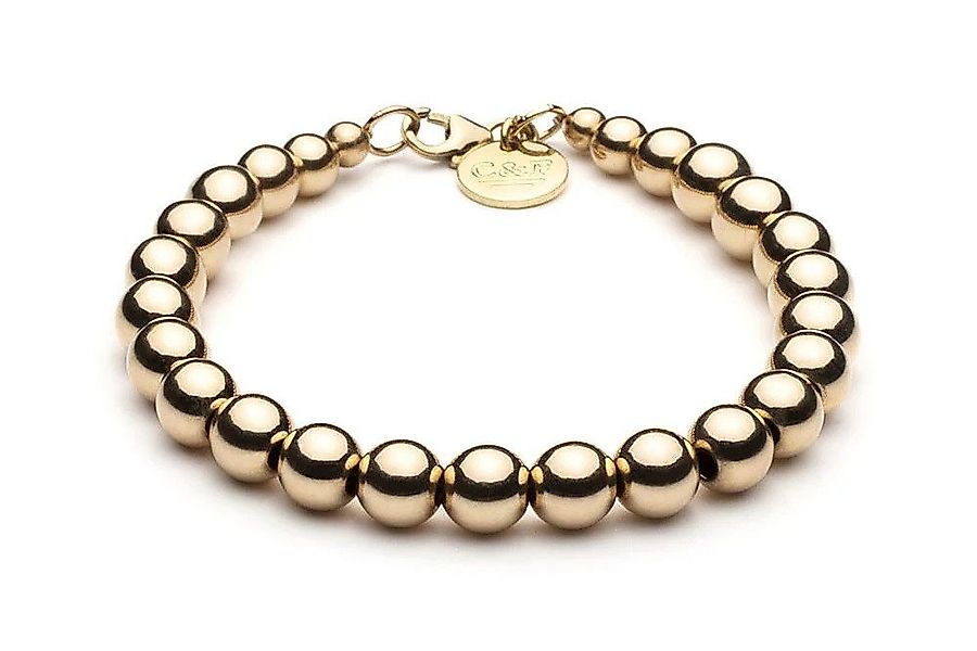 CLASSYANDFABULOUS Jewelry Armband Kugelarmband 8mm - 14k Gold filled günstig online kaufen